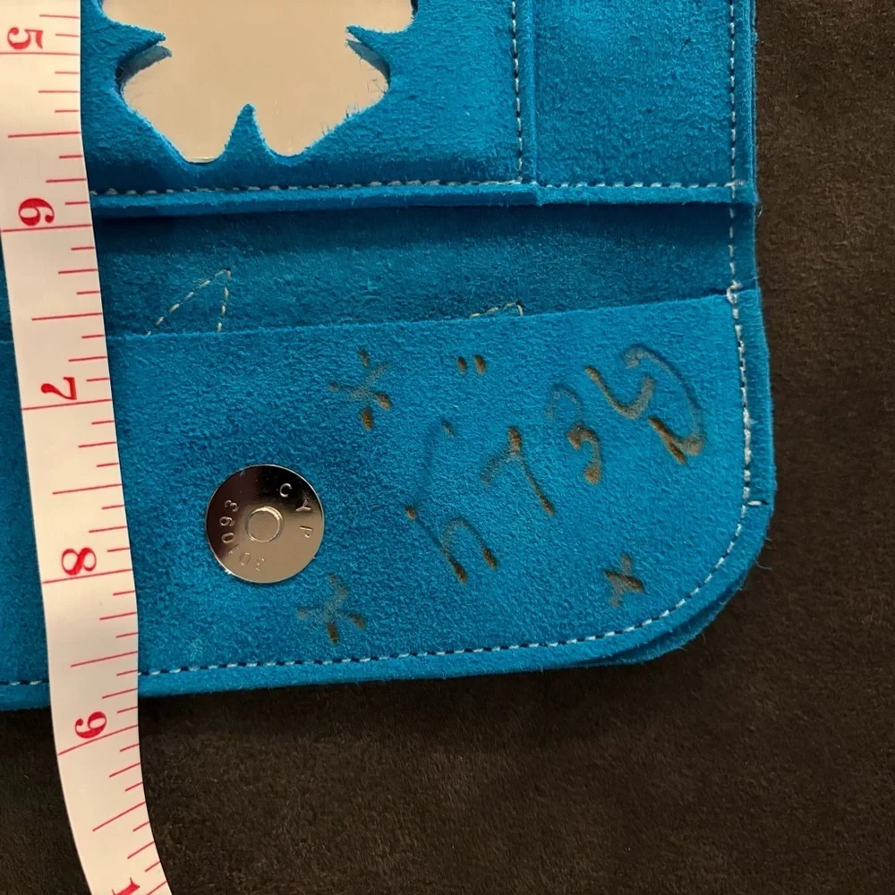 Handmade Suede Travel Jewelry Organizer Roll